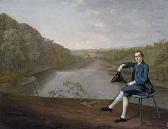 Arthur Devis Portrait of Philip Howard of Corby Castle china oil painting image